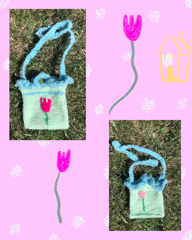 Knit Tulip bag