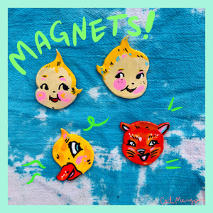 Kewpie magnet